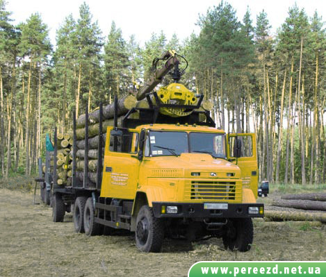 лісовоз для перевезення лісу лесовоз для перевозки леса